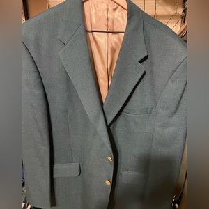 Stafford 48R Green Blazer